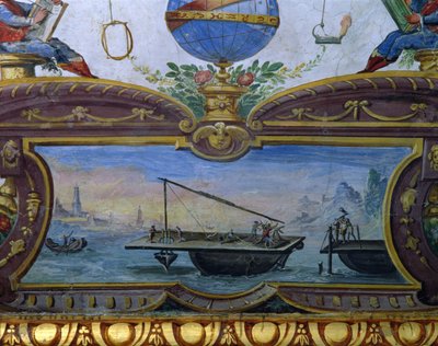 Device for dredging the sea, Stanza della Mattematica by Giulio Parigi